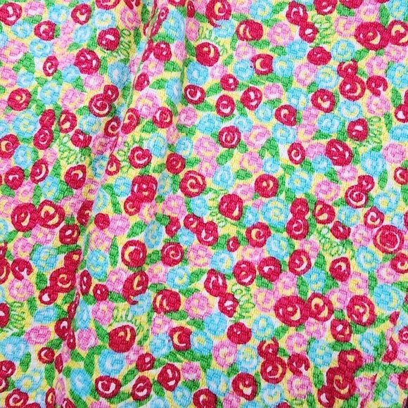 Vintage Lilly Pulitzer Floral Full Zip White Collar Jacket MP & Pants 12P SET - Picture 5 of 16